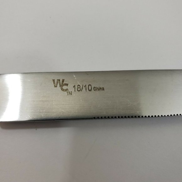 š« Host Pick - WC Stainless Steel Flatware 18/10 Lot of 6 - Picture 3 of 3